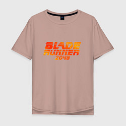 Мужская футболка оверсайз Blade Runner 2049
