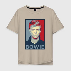 Мужская футболка оверсайз Bowie Poster