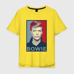 Мужская футболка оверсайз Bowie Poster