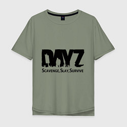 Мужская футболка оверсайз DayZ: Slay Survive