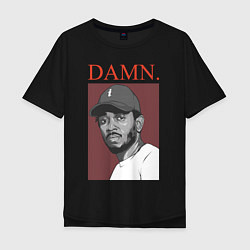 Мужская футболка оверсайз Kendrick Lamar: DAMN