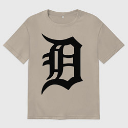 Мужская футболка оверсайз Detroit Tigers