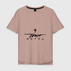 Мужская футболка оверсайз Tokio Hotel