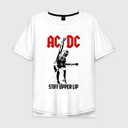 Мужская футболка оверсайз AC/DC: Stiff Upper Lip