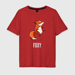 Мужская футболка оверсайз Little Foxy