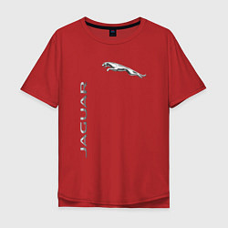 Мужская футболка оверсайз Jaguar Motors