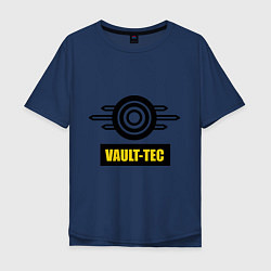 Мужская футболка оверсайз Vault-tec