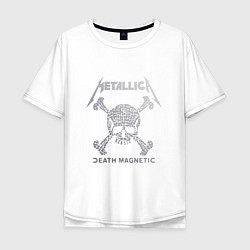 Мужская футболка оверсайз Metallica: Death magnetic