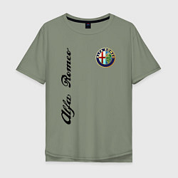 Мужская футболка оверсайз Alfa Romeo Automobiles S p A