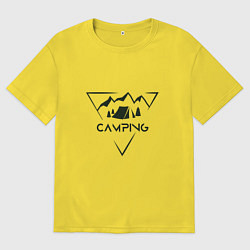Мужская футболка оверсайз Camping
