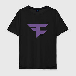 Мужская футболка оверсайз Faze Clan Ultraviolet