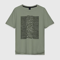 Мужская футболка оверсайз Unknown Pleasures