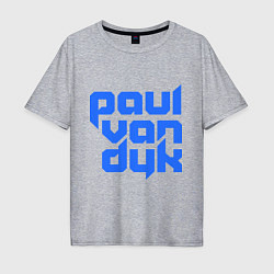 Мужская футболка оверсайз Paul van Dyk: Filled