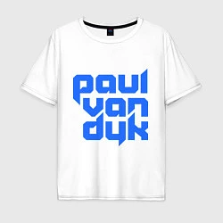 Мужская футболка оверсайз Paul van Dyk: Filled