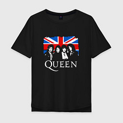 Мужская футболка оверсайз Queen UK