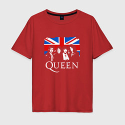 Мужская футболка оверсайз Queen UK