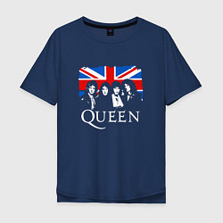 Мужская футболка оверсайз Queen UK