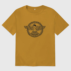 Мужская футболка оверсайз Assyrian archer