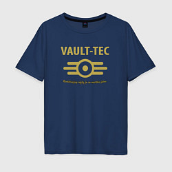 Мужская футболка оверсайз Vault Tec