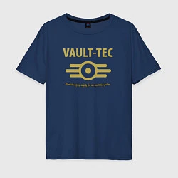 Мужская футболка оверсайз Vault Tec