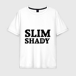 Мужская футболка оверсайз Slim Shady: Big E