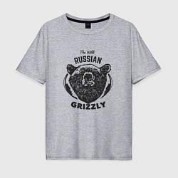 Мужская футболка оверсайз Russian Grizzly