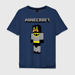 Мужская футболка оверсайз Minecraft Batman
