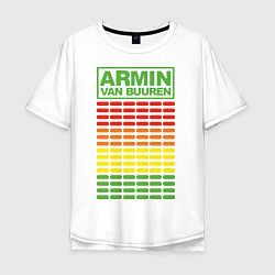 Мужская футболка оверсайз Armin van Buuren: EQ