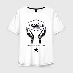 Мужская футболка оверсайз Fragile Express