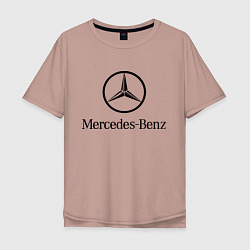 Мужская футболка оверсайз Logo Mercedes-Benz