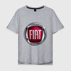Мужская футболка оверсайз FIAT logo