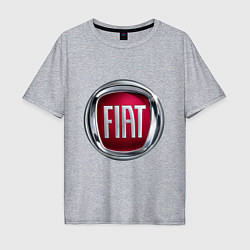 Мужская футболка оверсайз FIAT logo