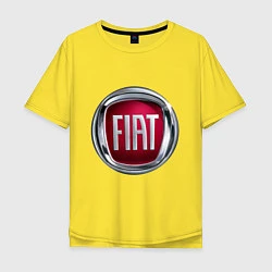 Мужская футболка оверсайз FIAT logo