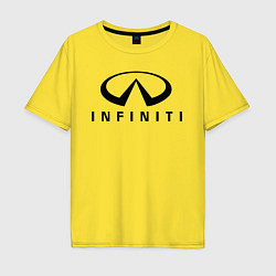 Мужская футболка оверсайз Infiniti logo