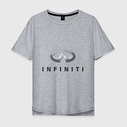 Мужская футболка оверсайз Logo Infiniti