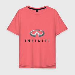 Мужская футболка оверсайз Logo Infiniti