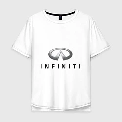 Мужская футболка оверсайз Logo Infiniti