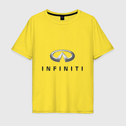 Мужская футболка оверсайз Logo Infiniti