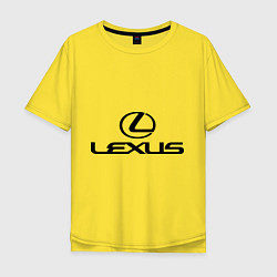 Мужская футболка оверсайз Lexus logo