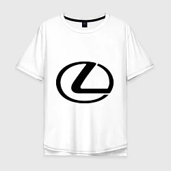 Мужская футболка оверсайз Logo lexus