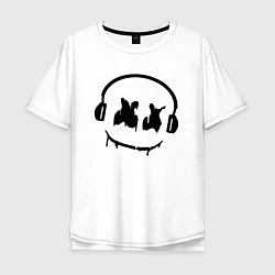 Мужская футболка оверсайз Marshmello Music