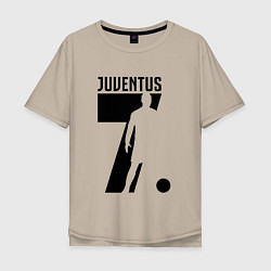 Мужская футболка оверсайз Juventus: Ronaldo 7
