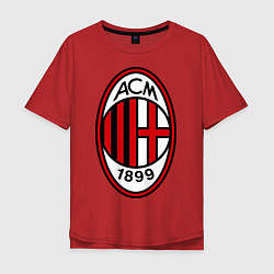 Мужская футболка оверсайз Milan ACM