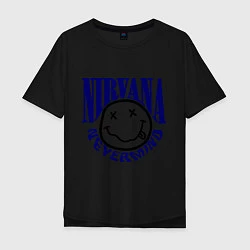 Мужская футболка оверсайз Nevermind Nirvana