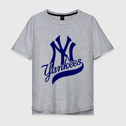 Мужская футболка оверсайз NY - Yankees