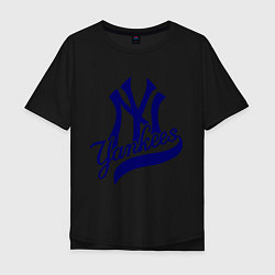 Мужская футболка оверсайз NY - Yankees