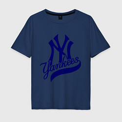 Мужская футболка оверсайз NY - Yankees