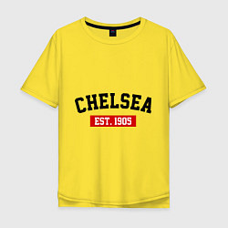 Мужская футболка оверсайз FC Chelsea Est. 1905