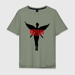 Мужская футболка оверсайз Nirvana: In Utero