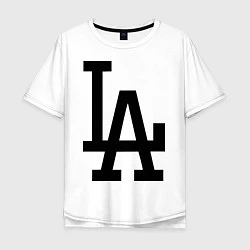 Мужская футболка оверсайз LA: Los Angeles